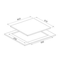 Варочная панель Schtoff H6047C30IS Black