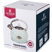 Чайник со свистком Agness 937-830