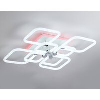 Припотолочная люстра Ambrella light Acrylica FA3866/4+4 WH (белый)