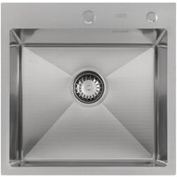 Кухонная мойка ARFEKA ECO AR мойка 500*500, коландер F, дозатор SATIN DECOR MILLET