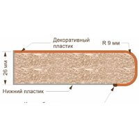 Шкаф напольный Кортекс-мебель Корнелия Ретро НШ40р (ясень белый-мадрид)