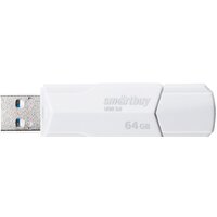 USB Flash SmartBuy Clue 64GB (белый)