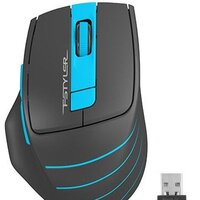 Мышь A4Tech Fstyler FG30S (серый/голубой)