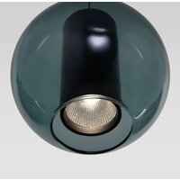 Подвесная люстра Евросвет 50258/1 LED бирюзовый