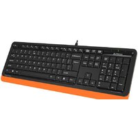 Клавиатура A4Tech Fstyler FK10 (черный/оранжевый)