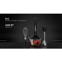 Погружной блендер Polaris PHB 1510GL Silent