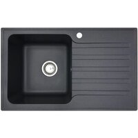 Кухонная мойка БелЭворс Styl L + Like F8005022 (черный)