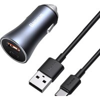 Автомобильное зарядное Baseus TZCCJD-0G