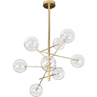 Подвесная люстра DeLight Collection Globe Mobile 9307P-8A (gold)