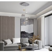 Подвесная люстра Евросвет Wonder 50230 LED хром