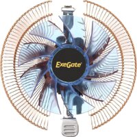 Кулер для процессора ExeGate EE91-PWM.Cu.BLUE EX286154RUS