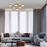 Припотолочная люстра Escada 10273/6LED (золото)