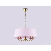 Подвесная люстра Ambrella light LH75021/5 GD/PI (золото/розовый)
