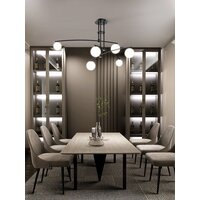 Подвесная люстра DeLight Collection 8119P/6 (black)