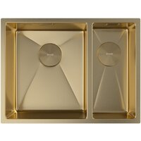 Кухонная мойка ZorG Zerox 58-2 U / IF-R PVD Gold