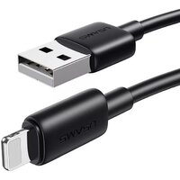 Кабель Usams US-SJ709 USB Type-A - Lightning (1 м, черный)