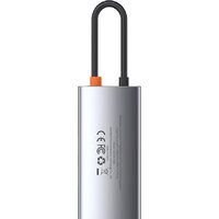 Док-станция Baseus Metal Gleam Series 4 in 1 Multifunctional Type-C CAHUB-CY0G