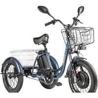 Электровелосипед Eltreco Porter Fat 500 (темно-синий)