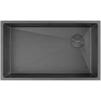 Кухонная мойка ZorG Zerox 74 U / IF Side SF Zurinox PVD Gunblack