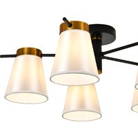Люстра средней высоты Escada 120005/5R ES0000055 (Black/Gold)