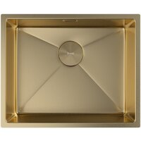 Кухонная мойка ZorG Zerox 54 U / IF PVD Gold
