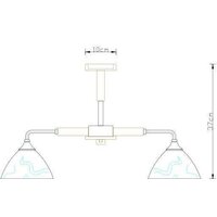 Люстра средней высоты Arte Lamp Matthew A5032PL-5BR