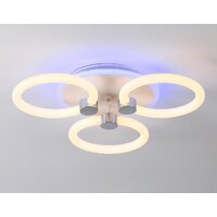 Припотолочная люстра Ambrella light Acrylica FA3838/3 WH (белый)