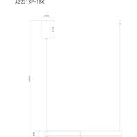 Подвесная люстра Arte Lamp A2221SP-1BR