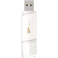 USB Flash Silicon-Power Blaze B06 White 32GB (SP032GBUF3B06V1W)