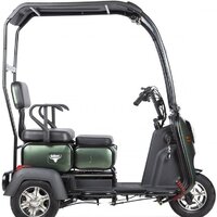 Электроскутер Rutrike Куб (красный)
