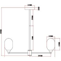 Подвесная люстра Moderli Gracy V10846-4P