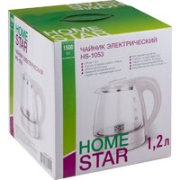 Электрический чайник HomeStar HS-1053 (белый)