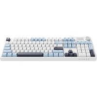 Клавиатура Ajazz AK35I V3 (синий/белый/черный, Ajazz Sea Salt)