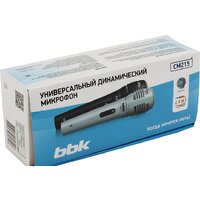 Комплект проводных микрофонов BBK CM215 (черный+серебристый)