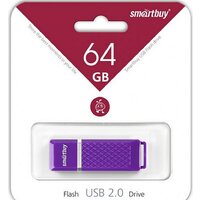 USB Flash SmartBuy Quartz Violet 64GB [SB64GBQZ-V]