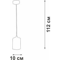 Подвесная люстра Vitaluce V4923-0/1S