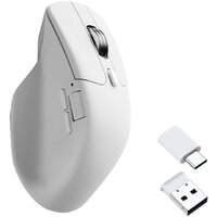 Мышь Keychron M6 Wireless (белый, с тихим кликом)
