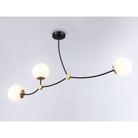 Подвесная люстра Ambrella light Traditional TR2568/3 BK/SB