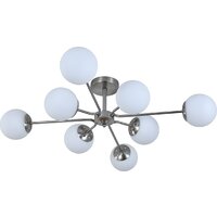 Люстра средней высоты Escada 150008/8R ES0000070 (Satin Nickel)