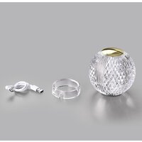 Настольная лампа Odeon Light Crystal 5008/2TL