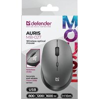 Мышь Defender Auris MB-027 (серый)