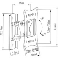 Кронштейн для телевизора Metaldesign MD 3303