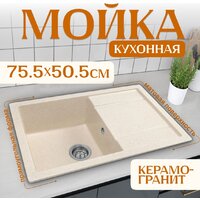 Кухонная мойка Saniteco Fama (бежевый)