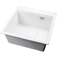 Кухонная мойка Marblan Comfort 50 (серый, с сифоном)