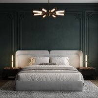 Подвесная люстра Евросвет 50386 LED (латунь)