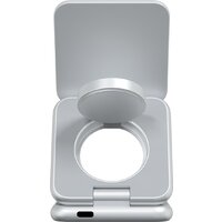 Беспроводное зарядное Magssory Fold Pro 3 в 1 WCH063 (серебристый)