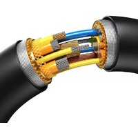 Кабель Usams US-SJ709 USB Type-A - Lightning (1 м, черный)