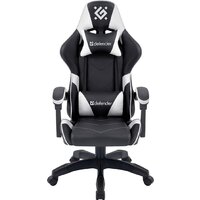 Игровое (геймерское) кресло Defender Companion (черный/белый)