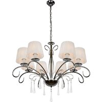 Подвесная люстра iLamp Perfection RM7006/8 (хром)