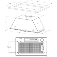 Кухонная вытяжка Korting KHI 6631 RB